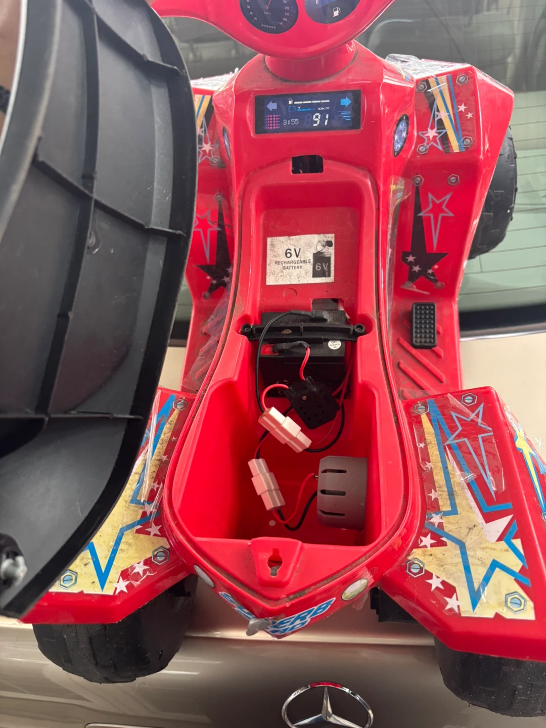 Red "Super Star" Ride-On ATV for Kids - photo 3