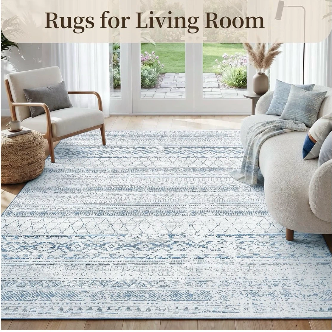 Area Rug 8x10 Non-Slip - photo 2