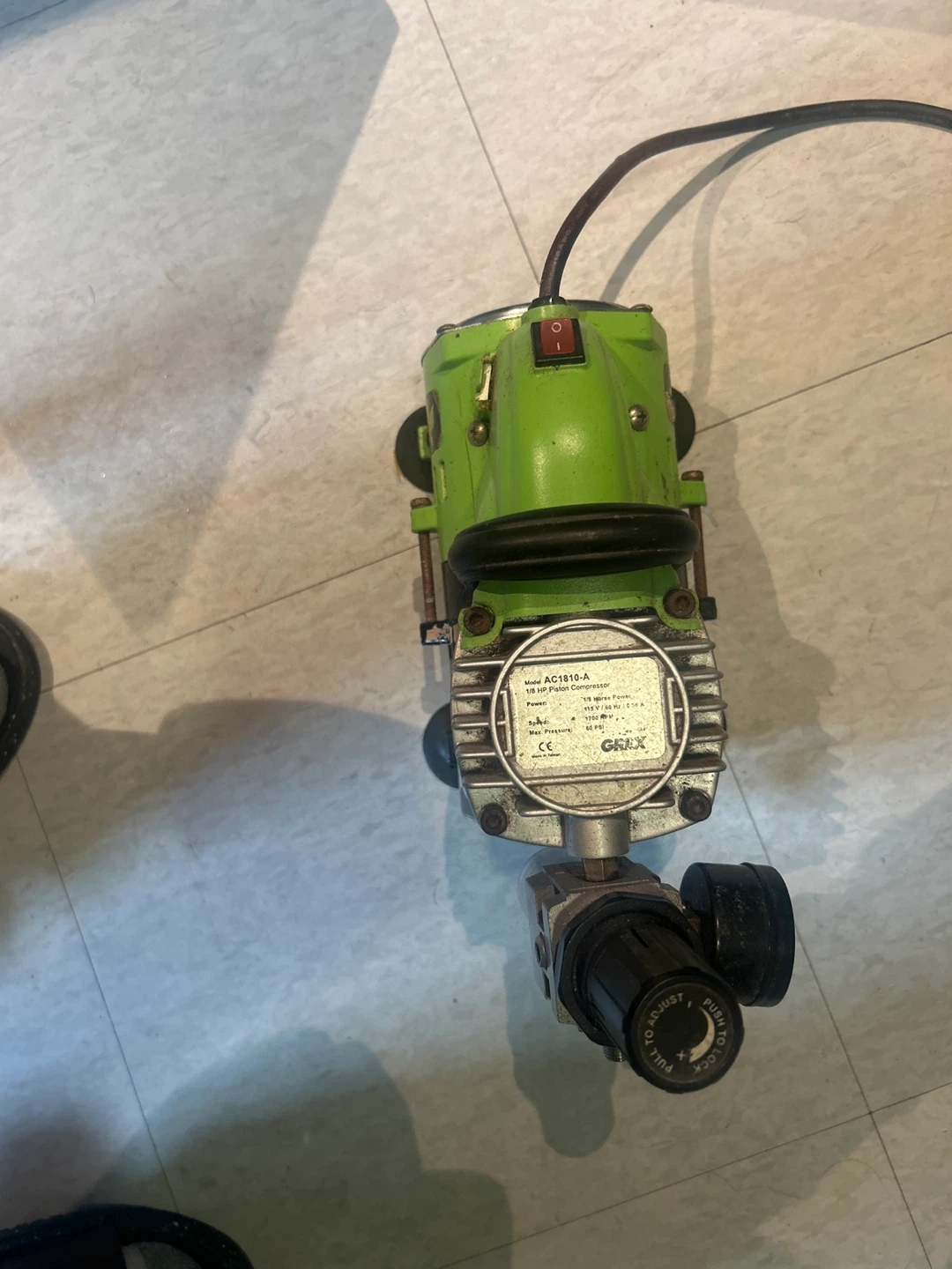 Grex AC1810-A Airbrush Compressor - photo 2