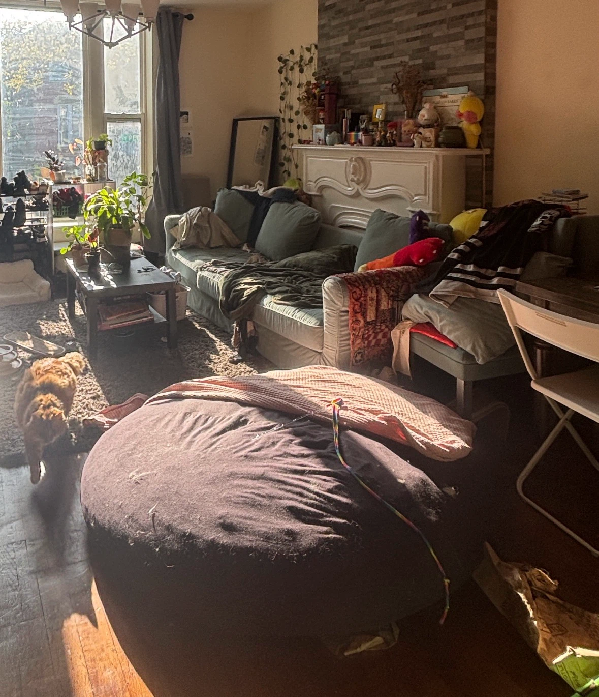 Comfort Research 6 Foot Fuf Bean Bag Chair