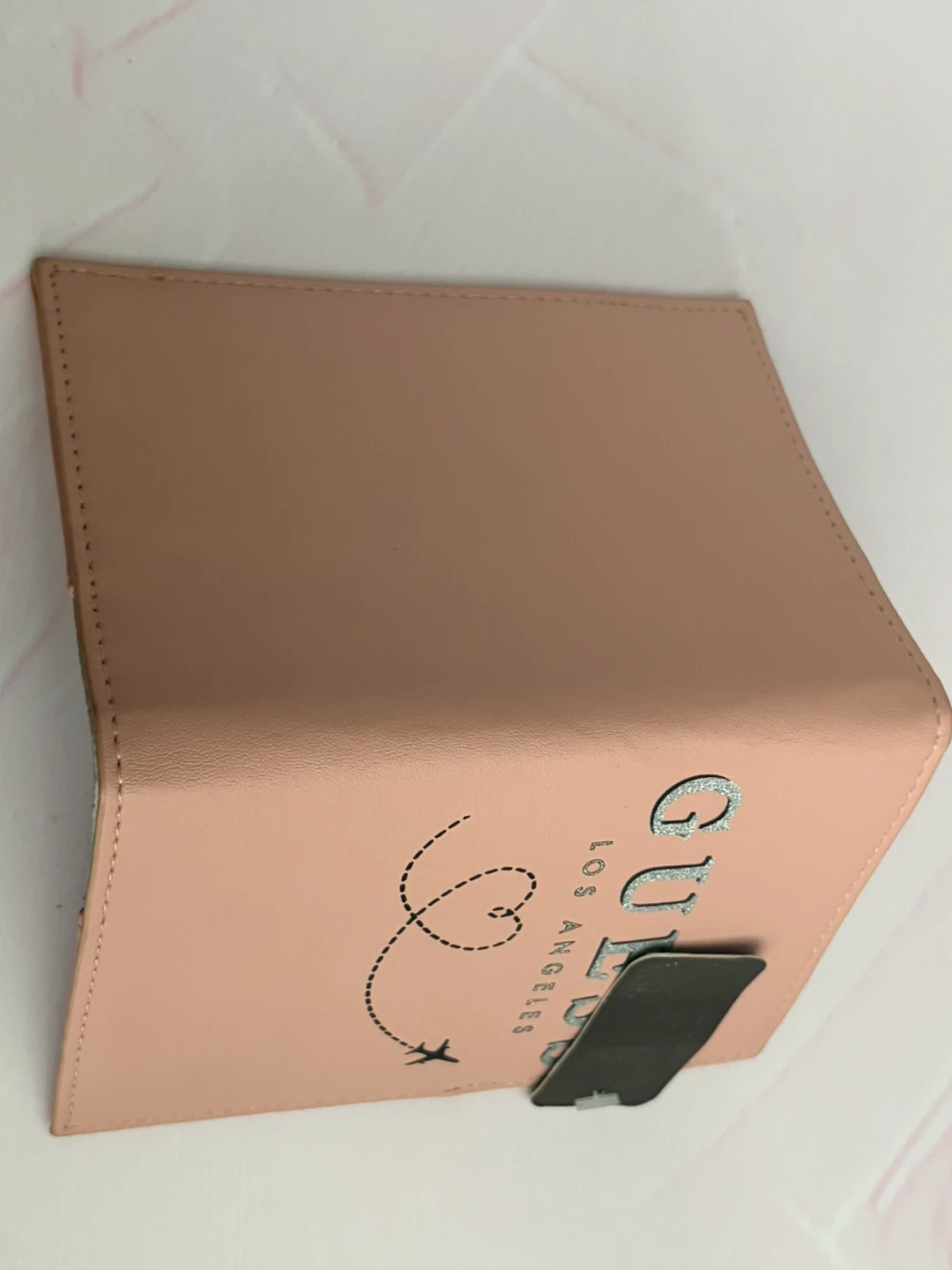 New Guess Pink ID Passport Case Cover - photo 2