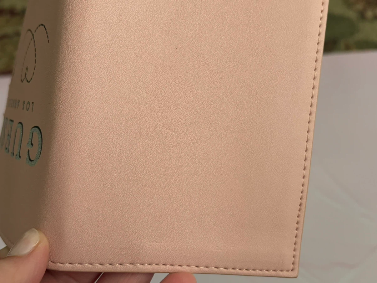 New Guess Pink ID Passport Case Cover - photo 3