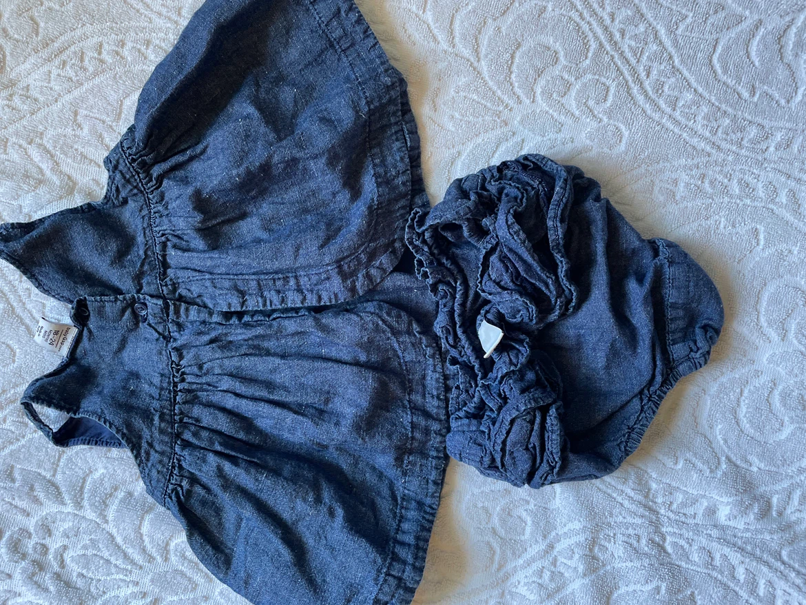babyGap Denim Dress & Bloomers Set - 18-24 Months - photo 2