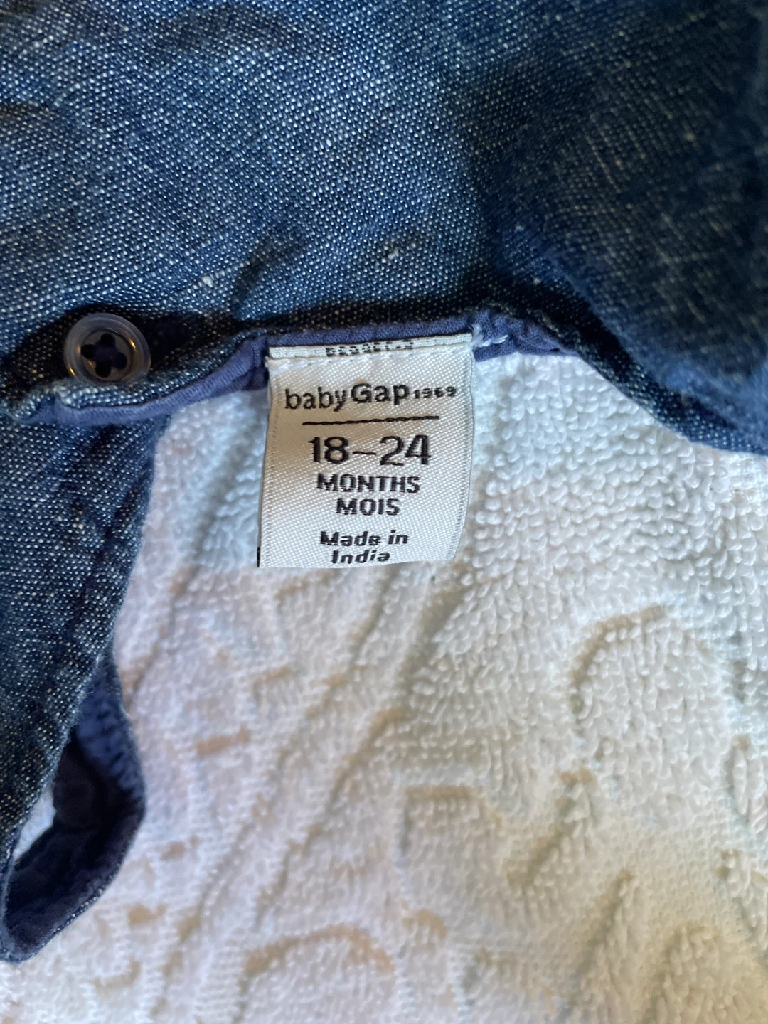babyGap Denim Dress & Bloomers Set - 18-24 Months - photo 3