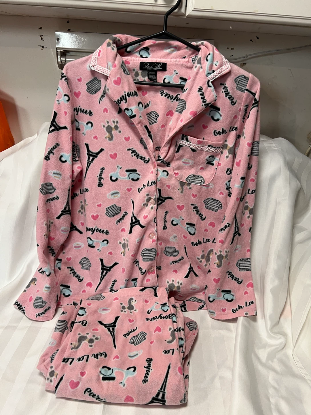 Rene of Paris Fleece Pajama Set
