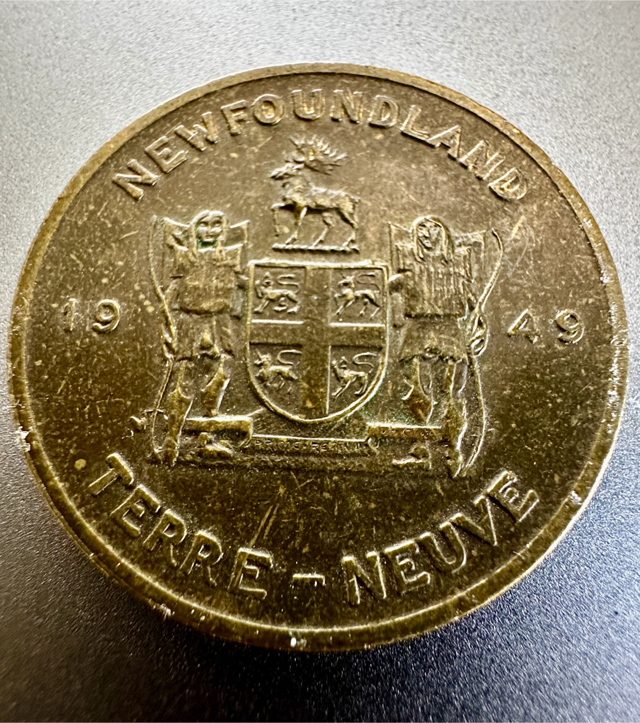 1949 Newfoundland Coin - photo 2