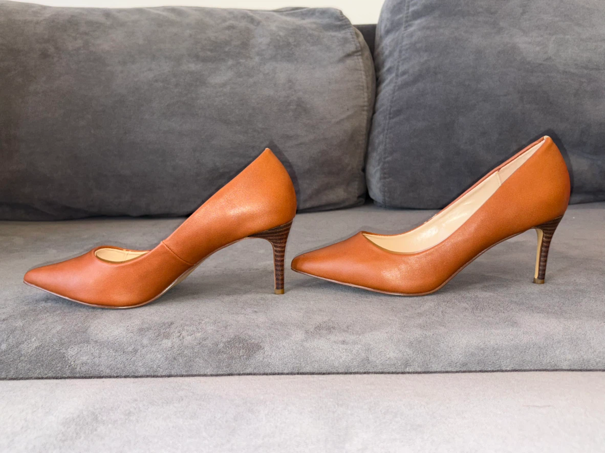 Lulus Brown Pointed Toe Heels