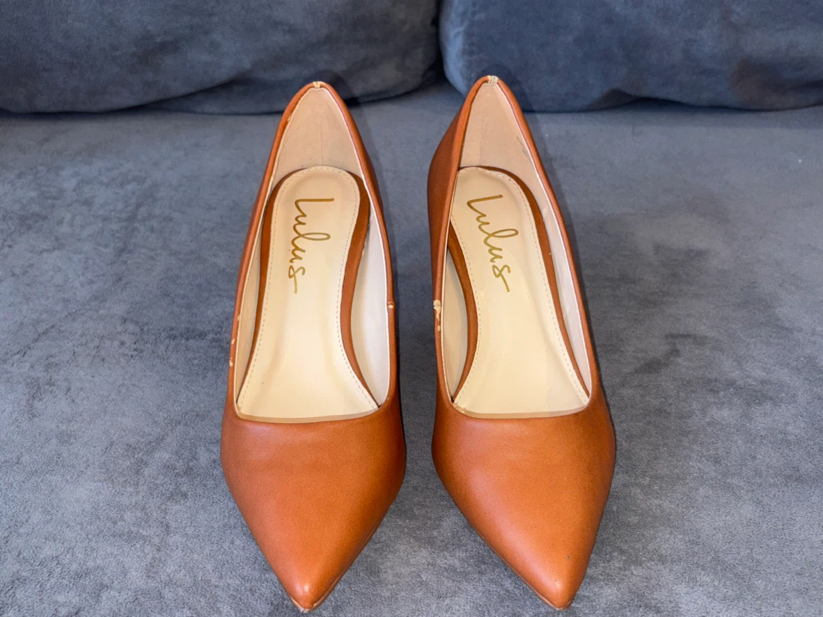 Lulus Brown Pointed Toe Heels - photo 4