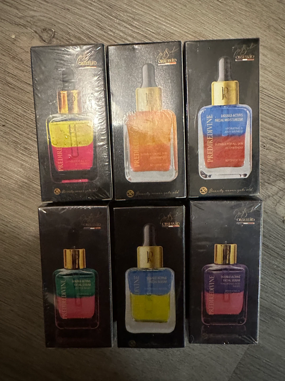 NEW SEALED Prédiré Paris Divine 6pc Facial Serum & Moisturizer - photo 4