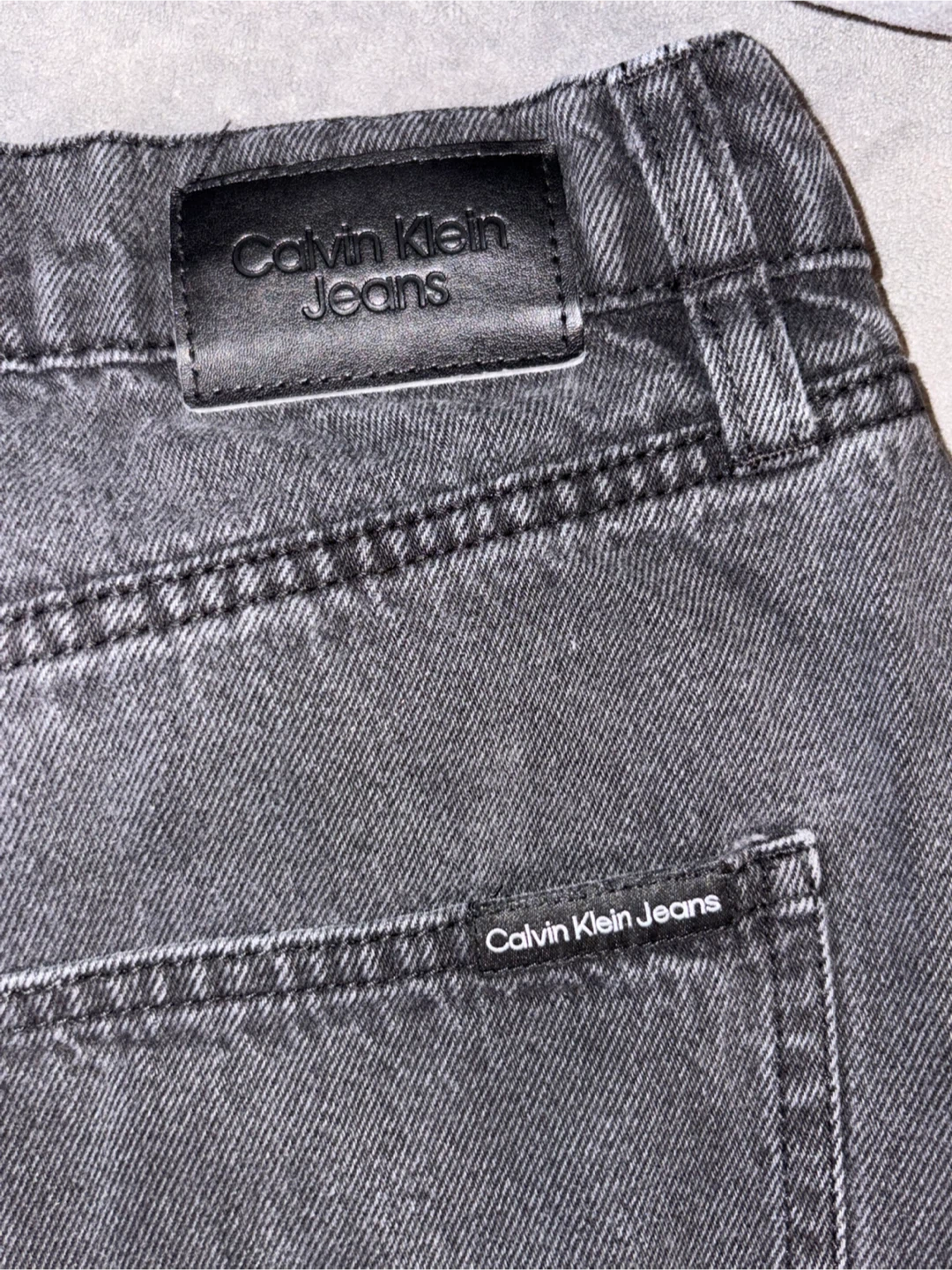Calvin Klein Jeans Grey Wide Leg Pants Size 30 - photo 3