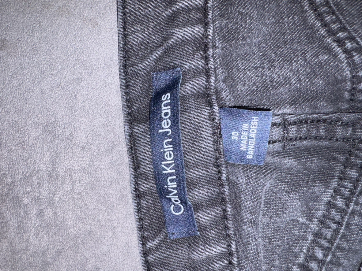 Calvin Klein Jeans Grey Wide Leg Pants Size 30 - photo 4
