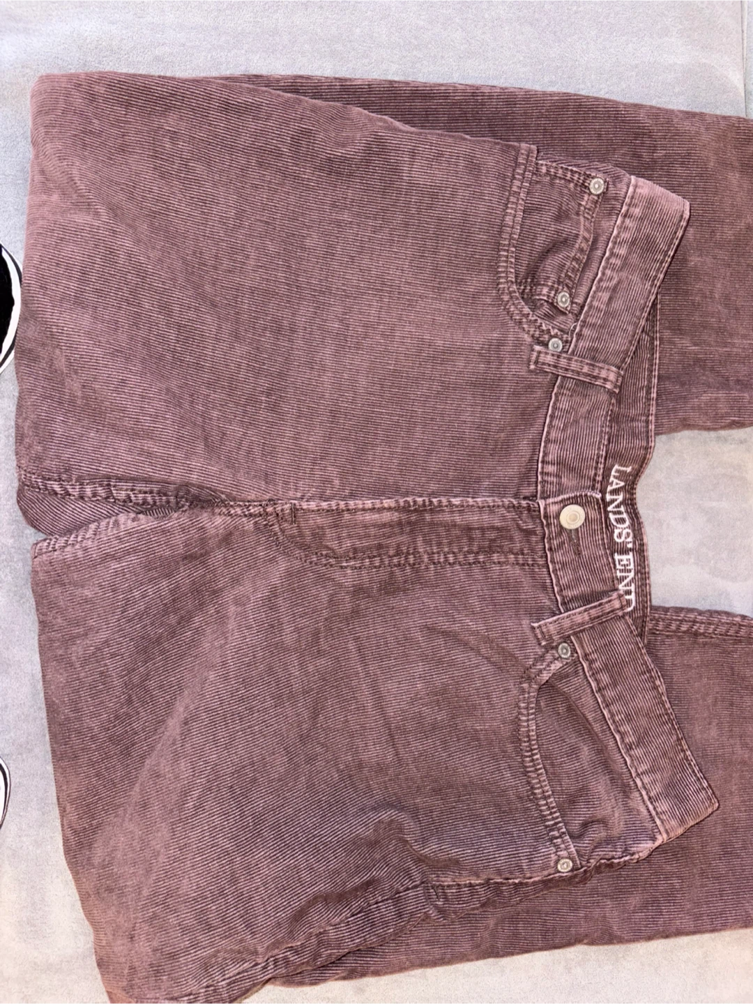 Lands' End Brown Corduroy Pants - photo 4