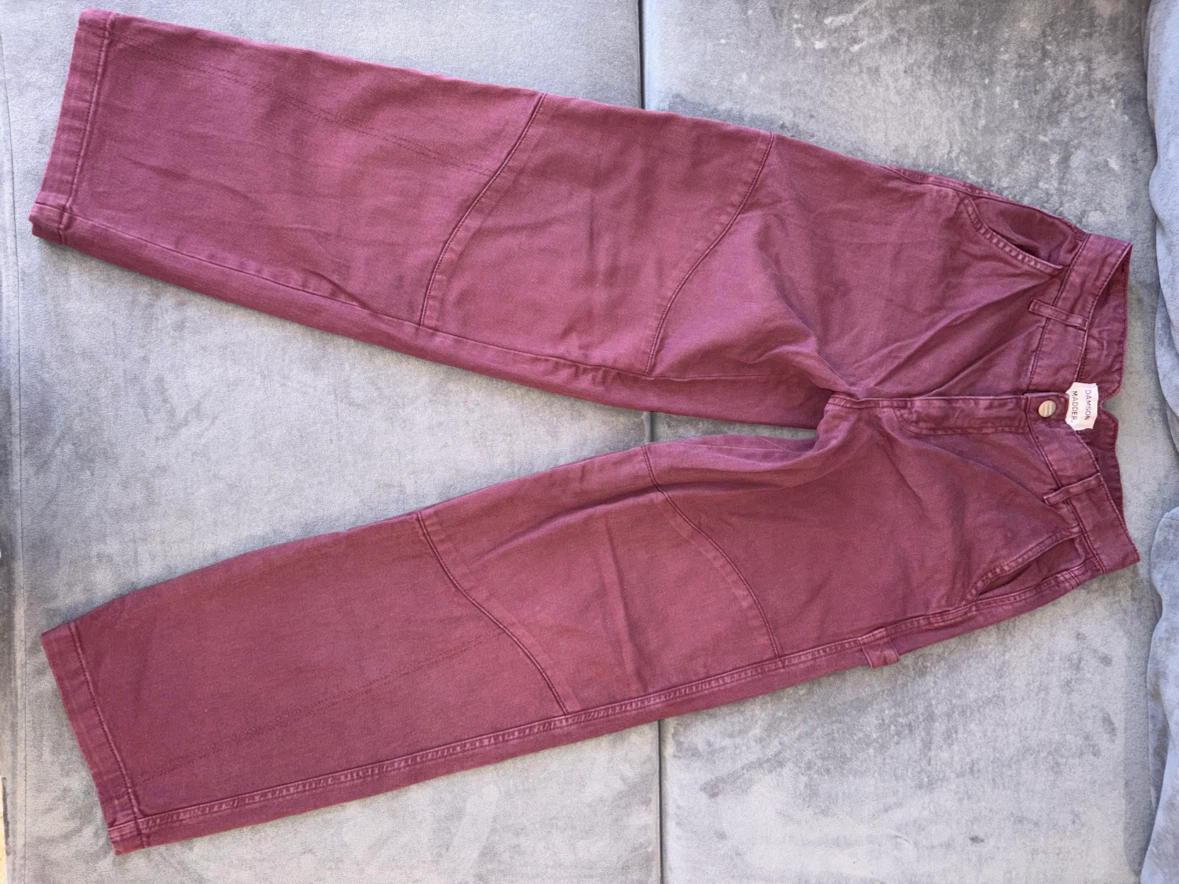 Damson Madder Work Pants - Rose Pink