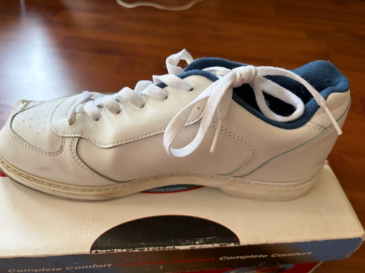 Bowling Shoes - East Coast White Sneakers Size 7.5 (Men) - photo 2
