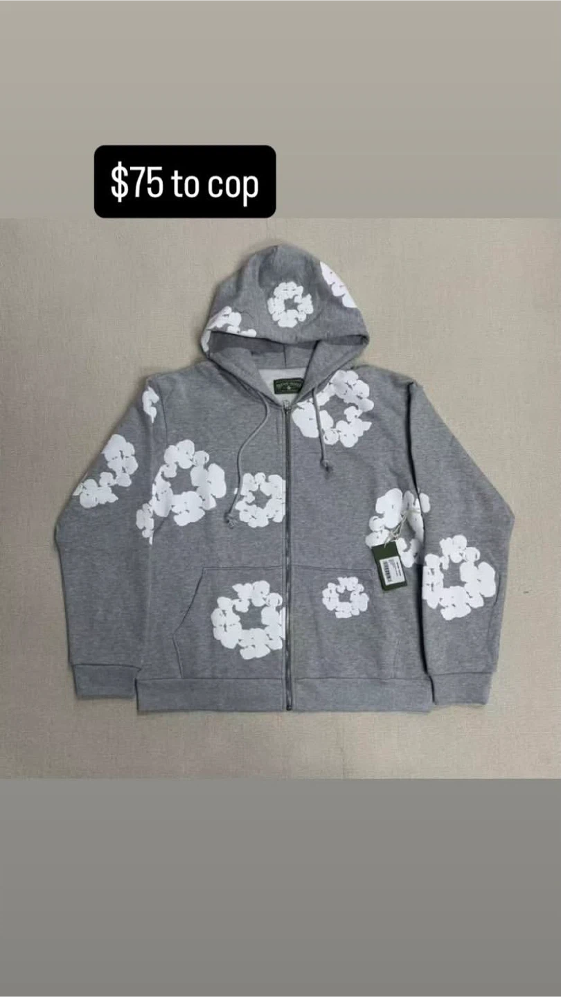 1:1 Denim tears hoodie available in all sizes and colors
