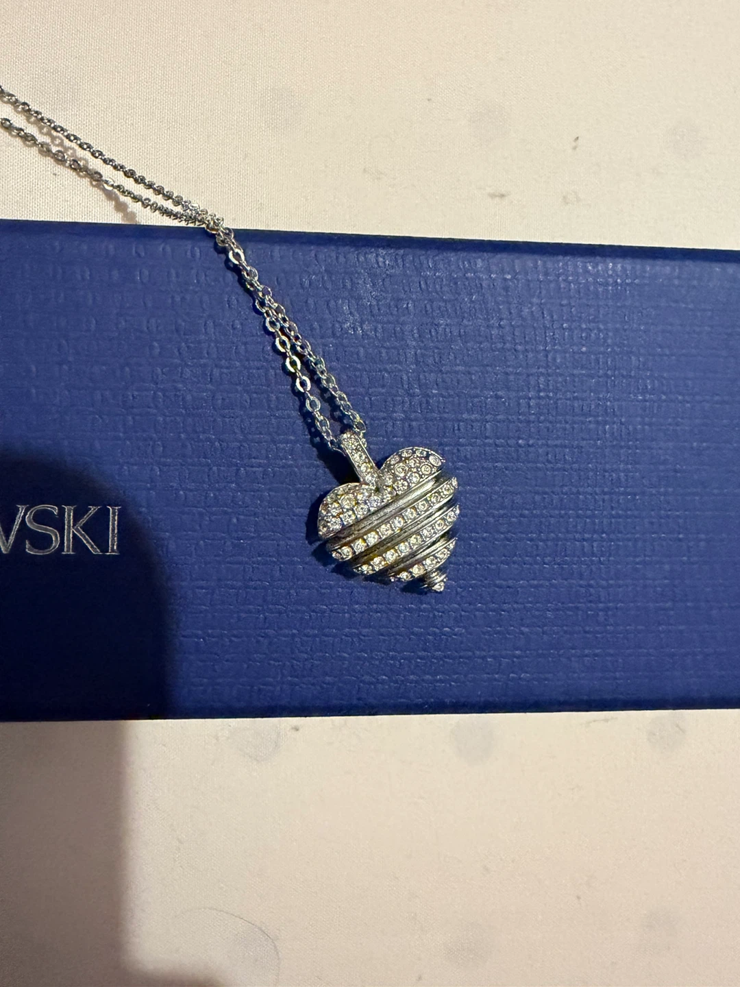Swarovski Heart Pendant Necklace