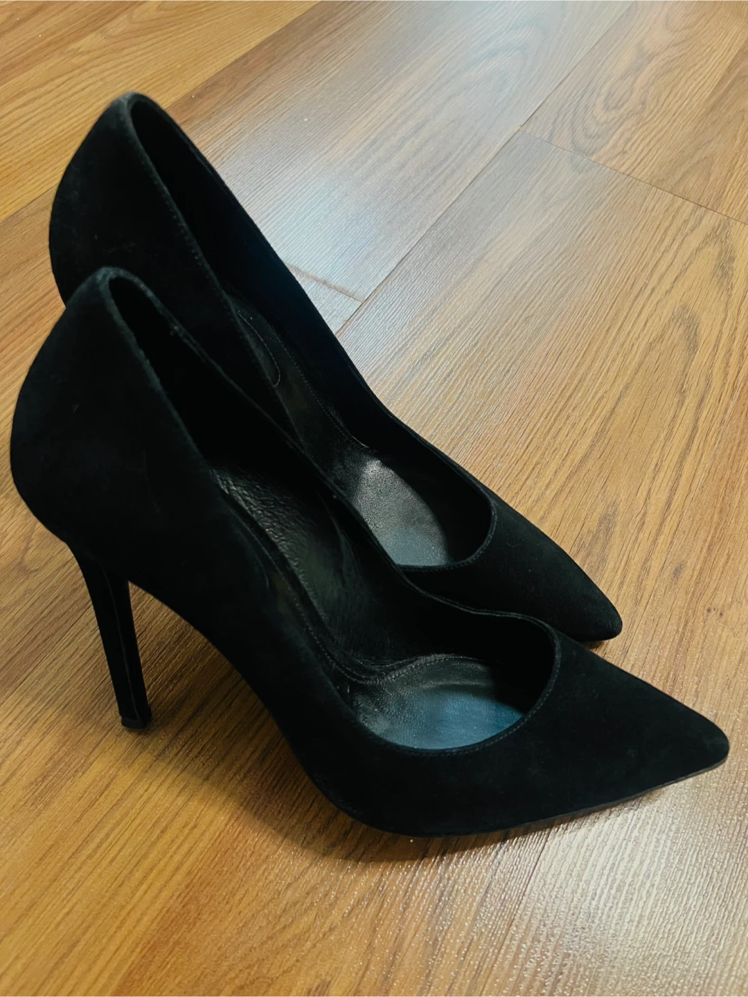 The Kooples Black Suede Pumps - Size 38 - photo 3