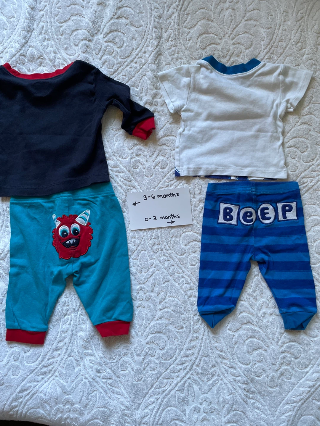 Baby Clothes Bundle - Monster & Robot Outfits - photo 4