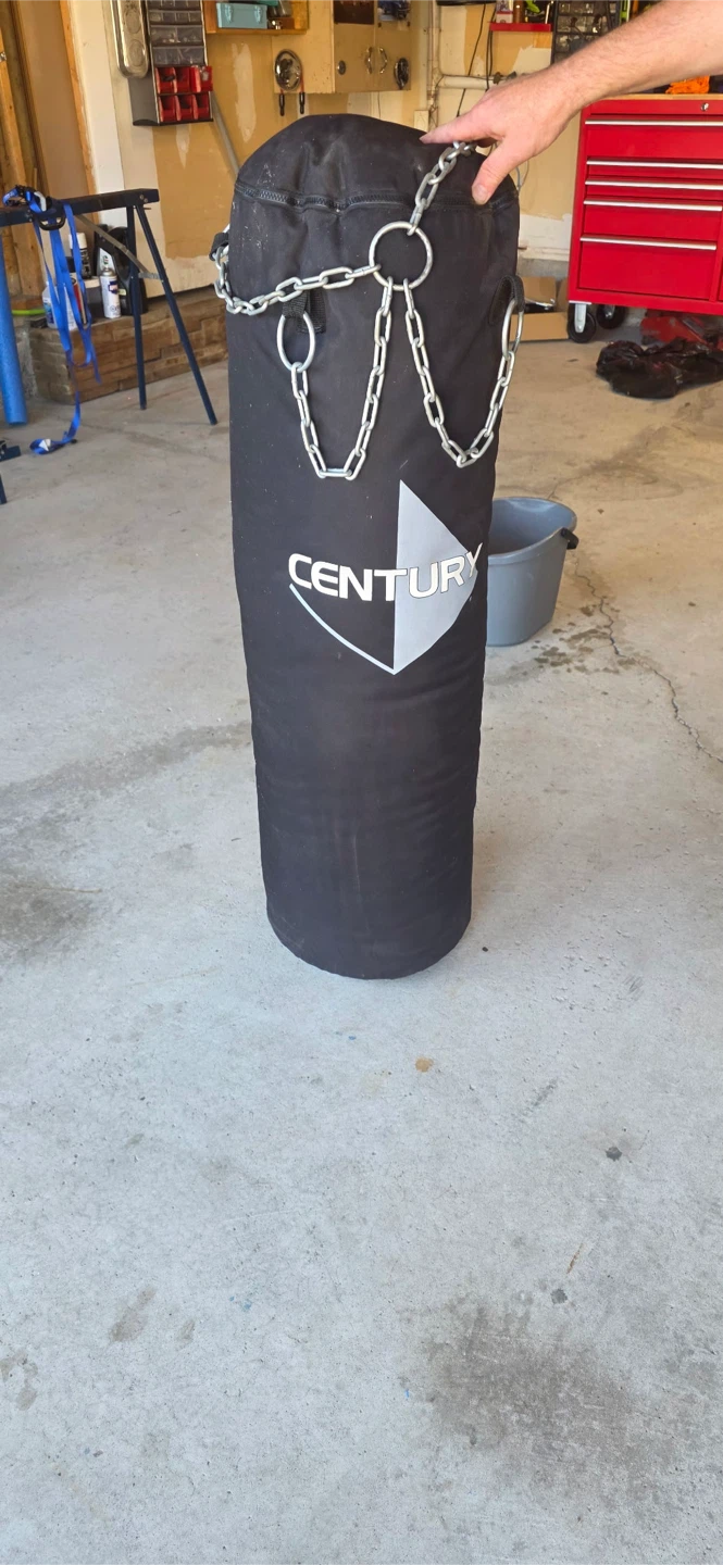Punching Bag with Chains