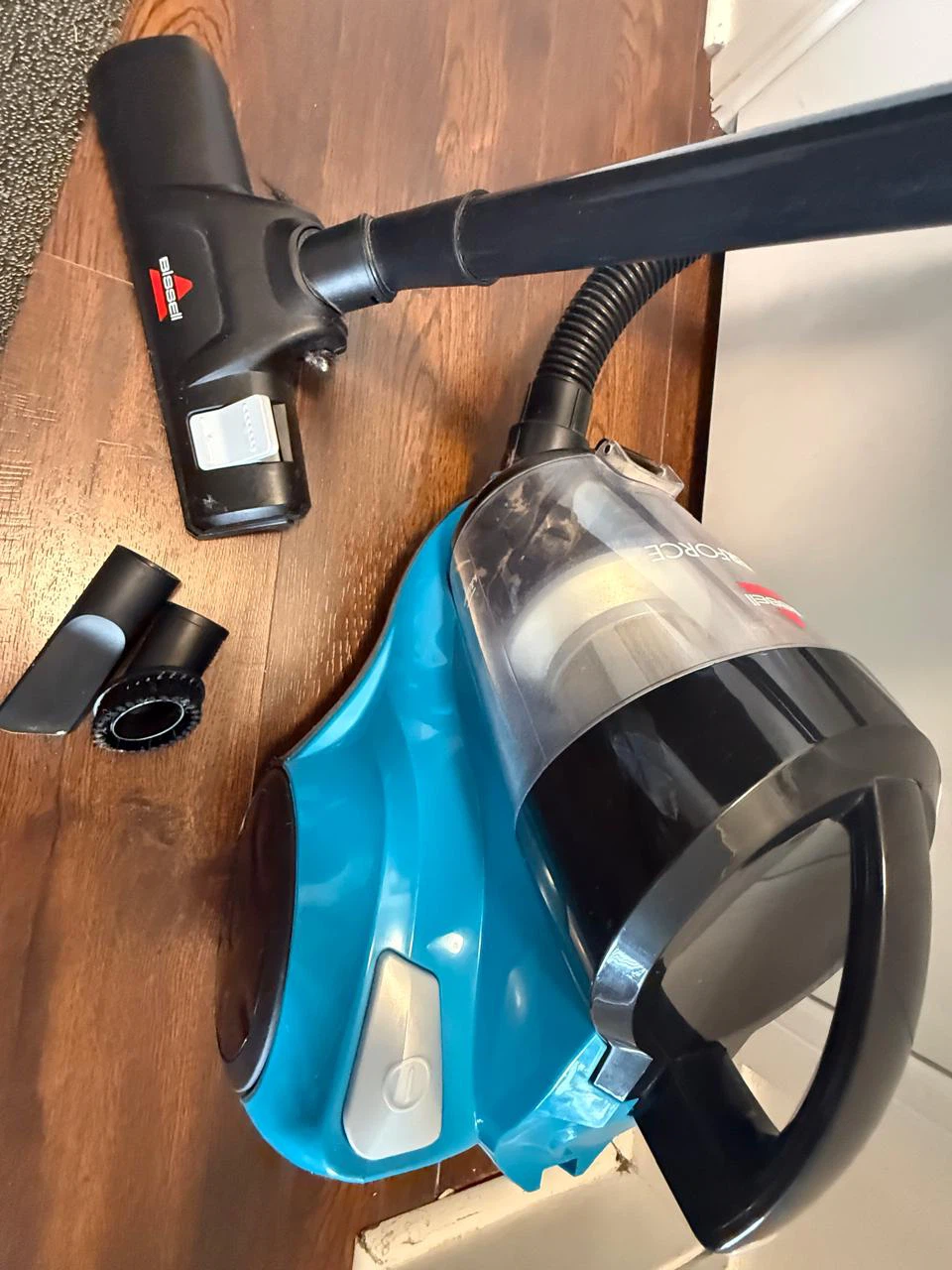 BISSELL PowerForce Bagless Canister Vacuum Cleaner - Teal - photo 2