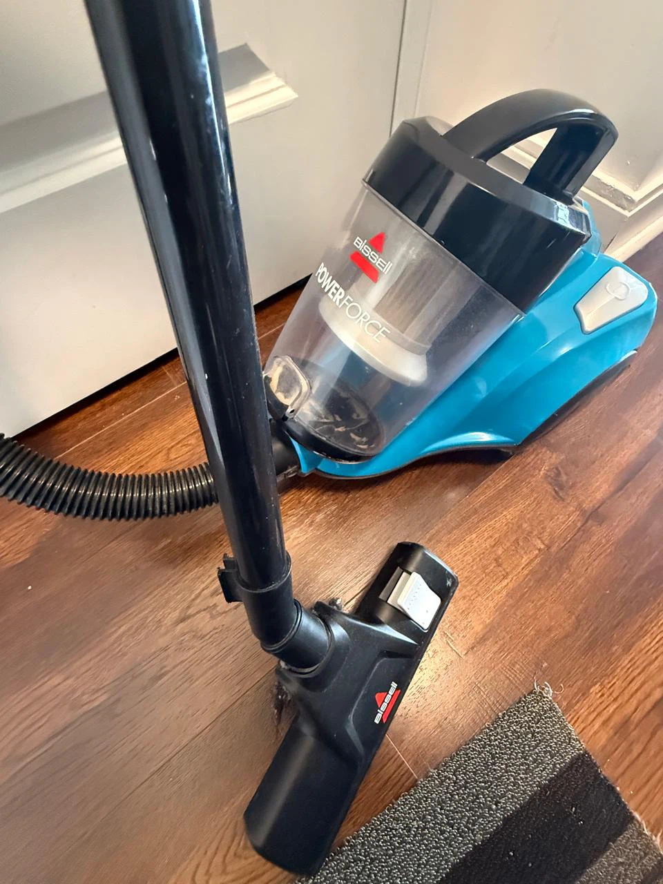 BISSELL PowerForce Bagless Canister Vacuum Cleaner - Teal - photo 4