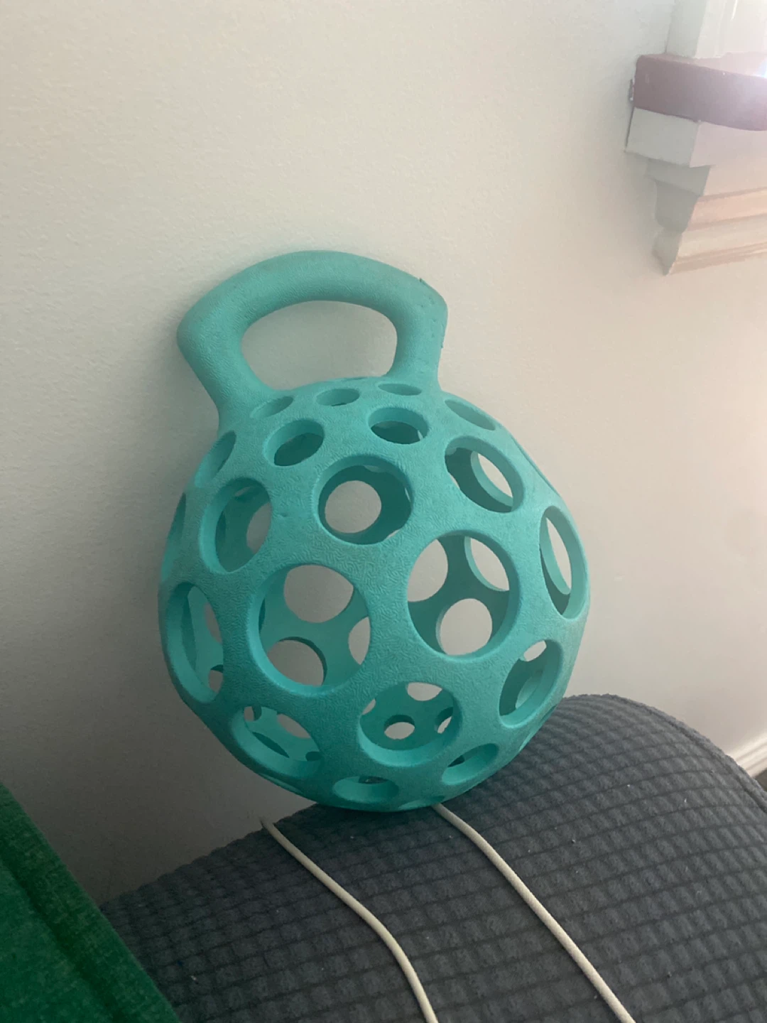 Teal Hollow Ball Toy