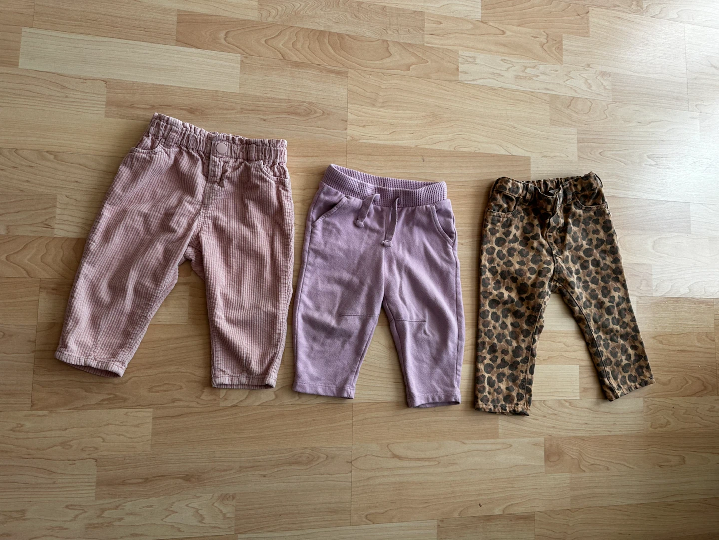 Baby pants set of 3 - 12M