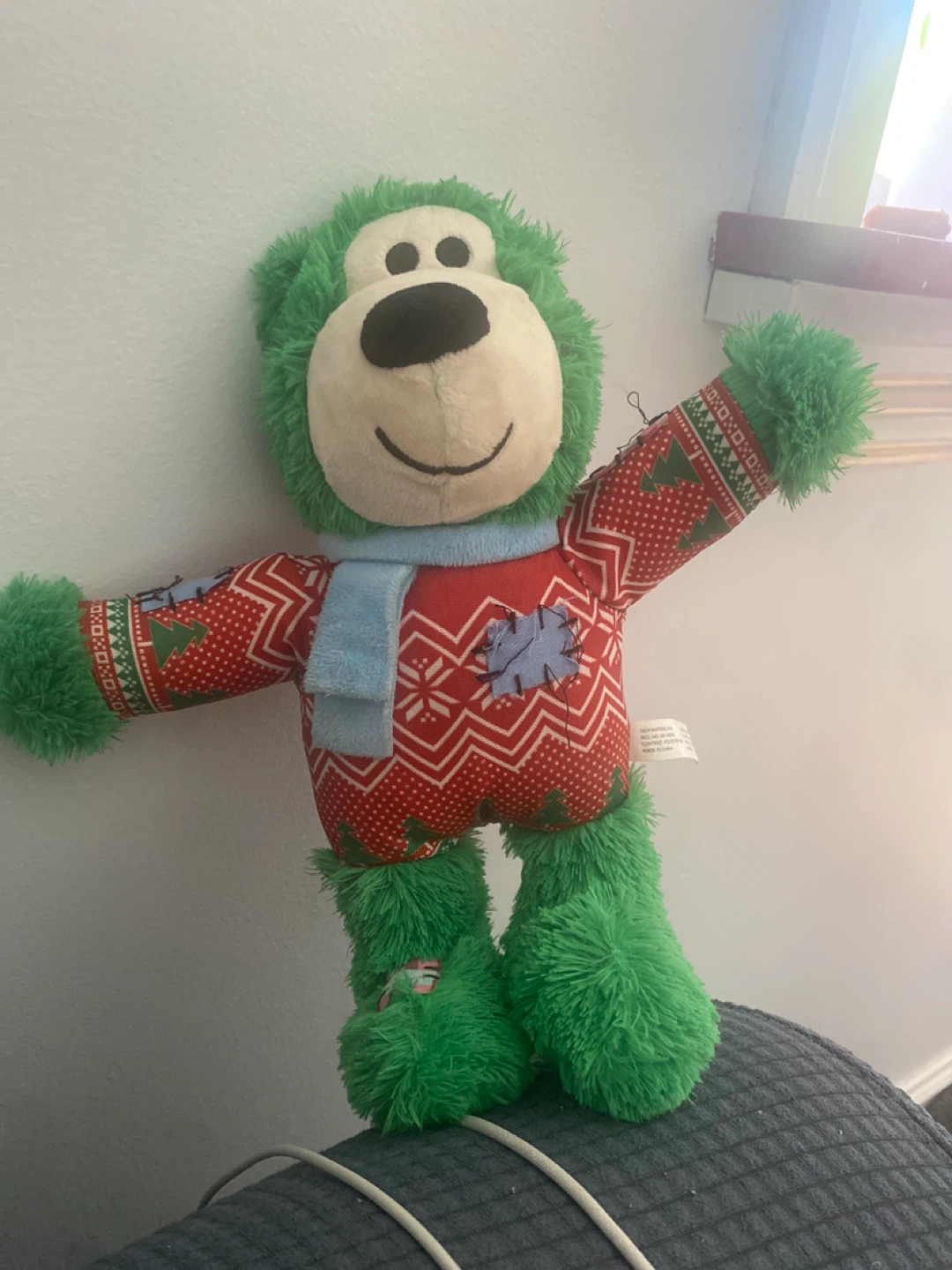 Green Christmas Plush Toy