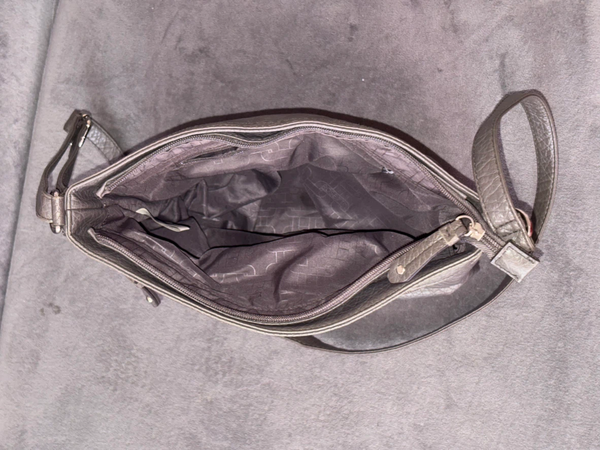 Brown Faux Leather Crossbody Bag - photo 3