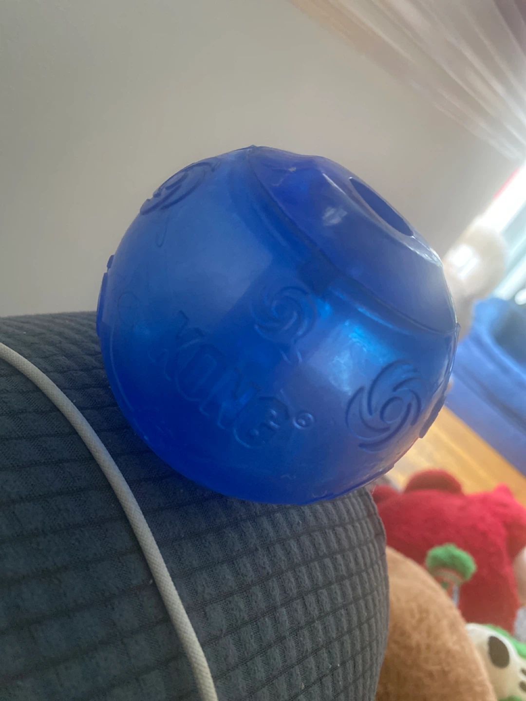 Blue Kong Dog Toy Ball