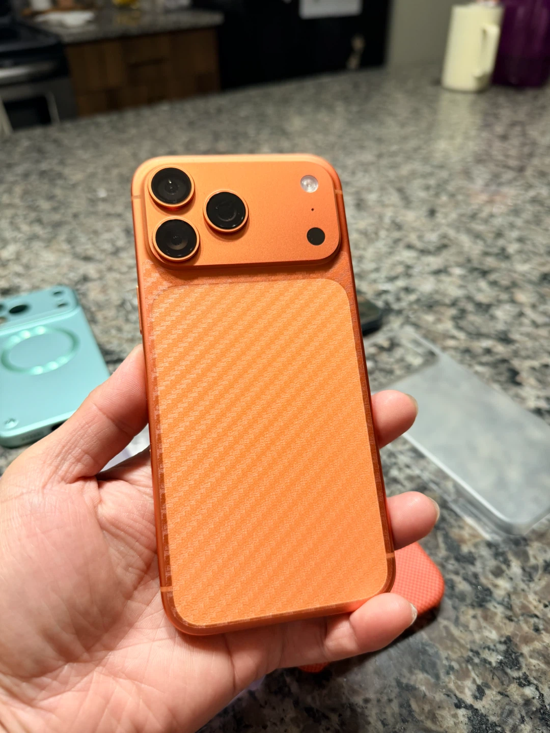  iPhone 17 Pro Max Cosmic Orange w/ 100% battery health