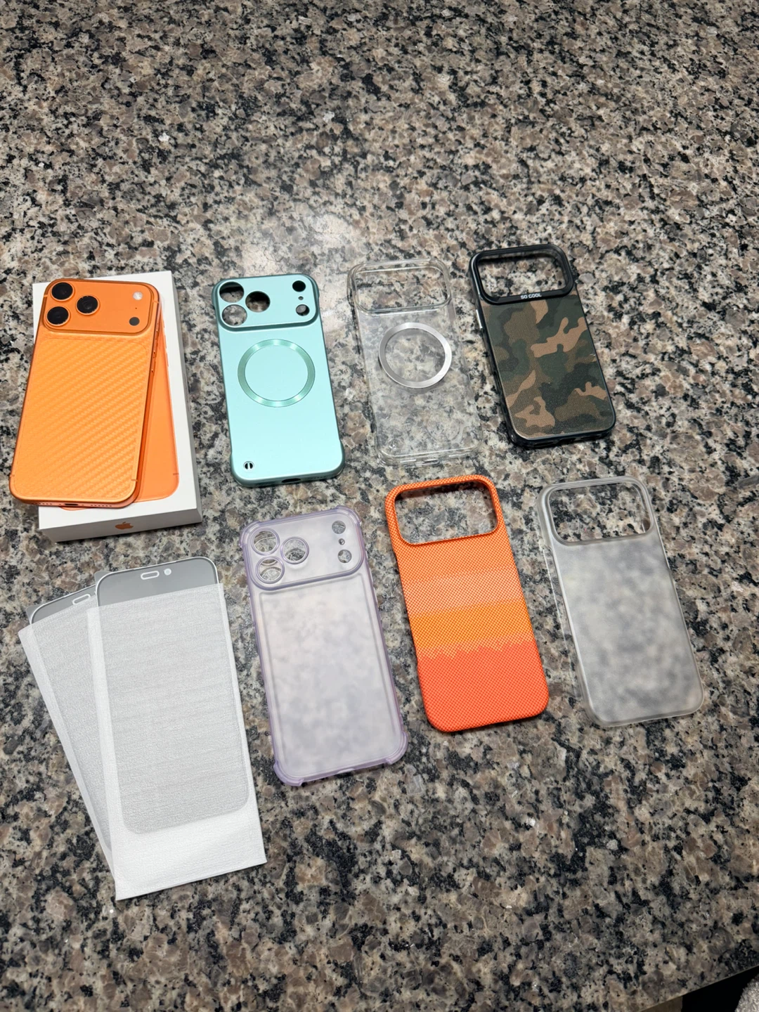  iPhone 17 Pro Max Cosmic Orange w/ 100% battery health - photo 3