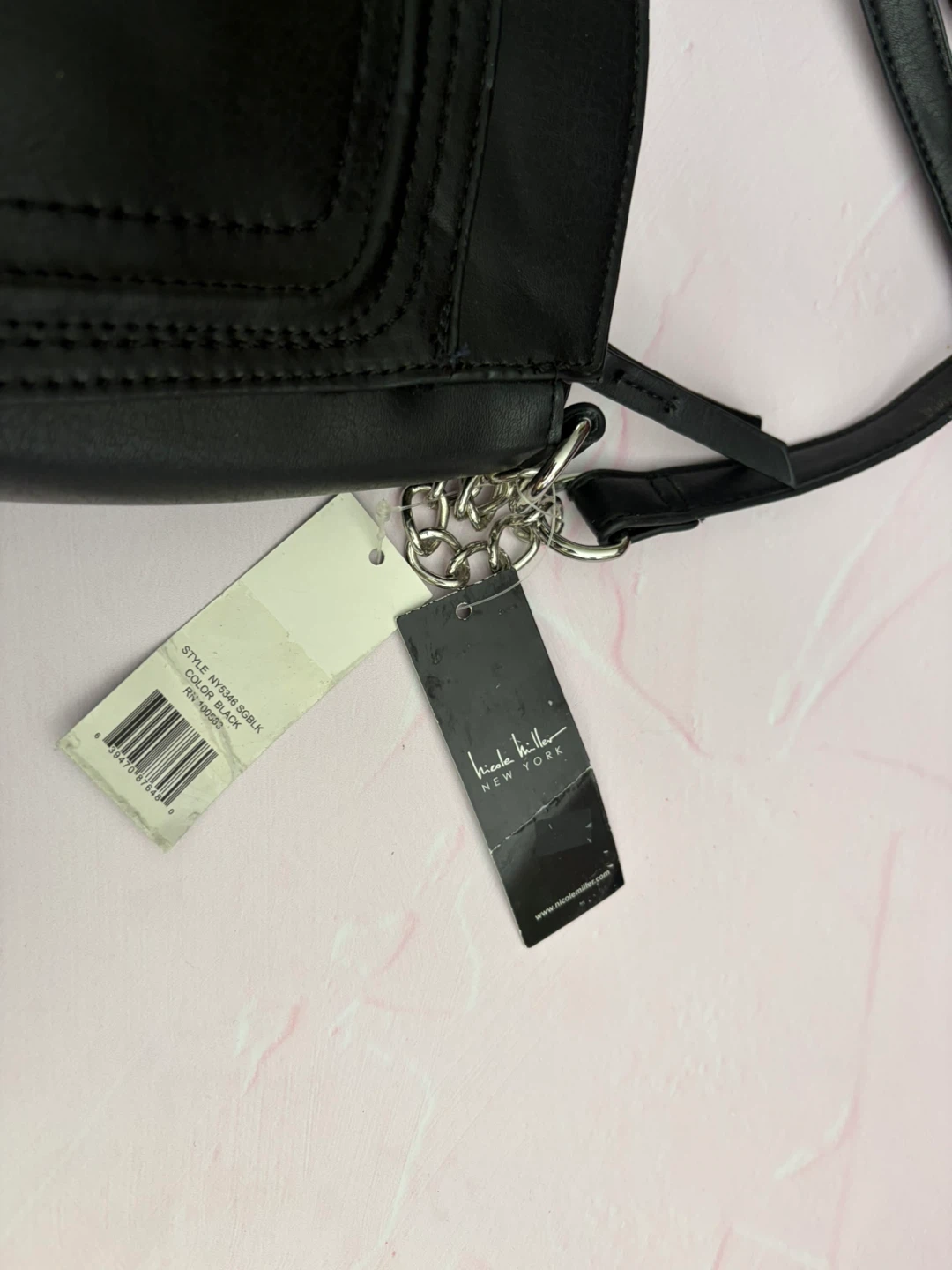 New Nicole Miller New York Black Crossbody Bag - photo 3