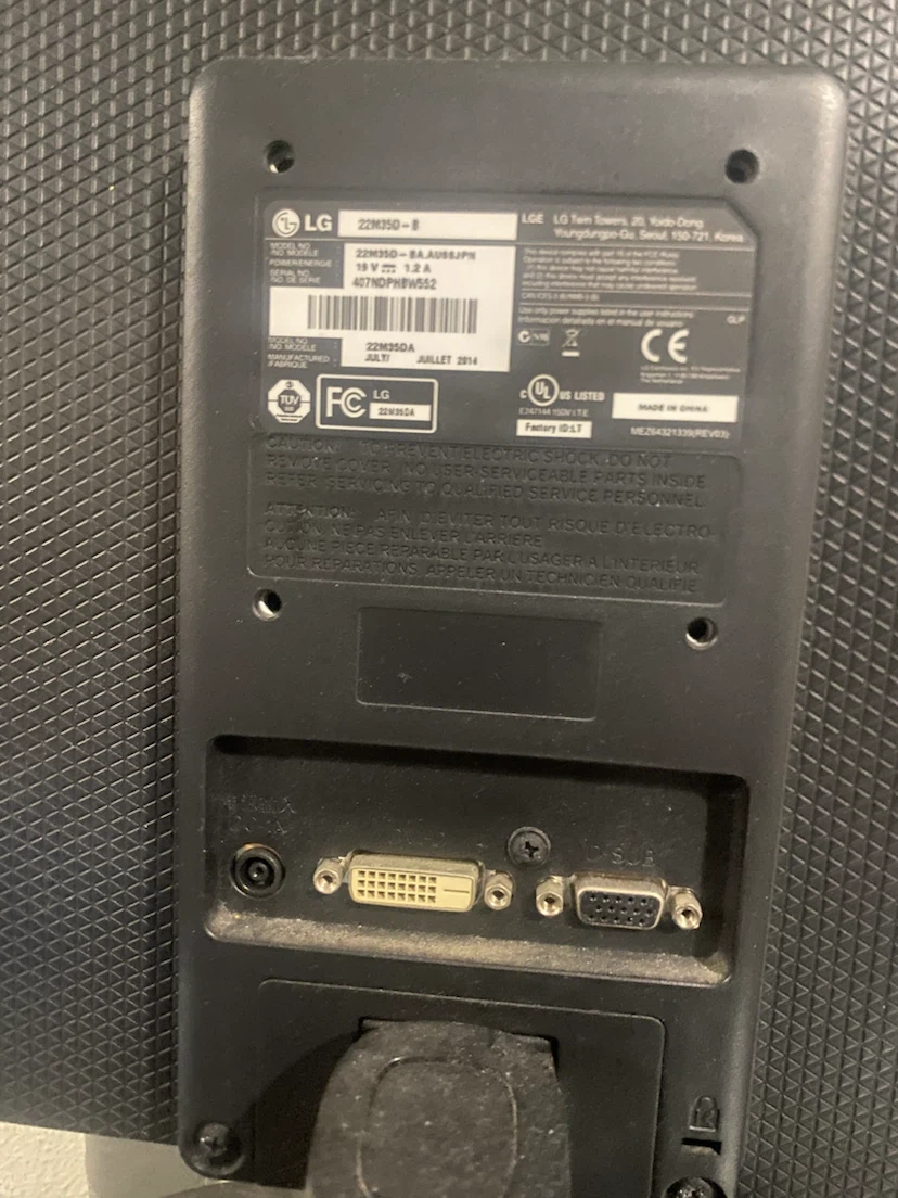 LG 22M35D-B 22" Monitor