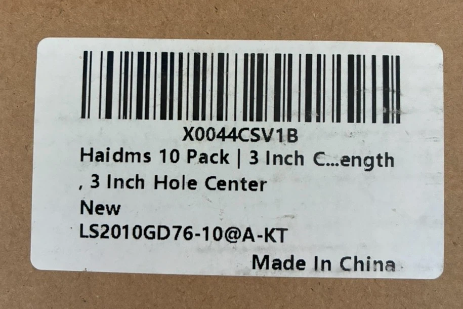 10 Pack Cabinet Drawer Pulls - 3 Inch Hole Center - photo 2