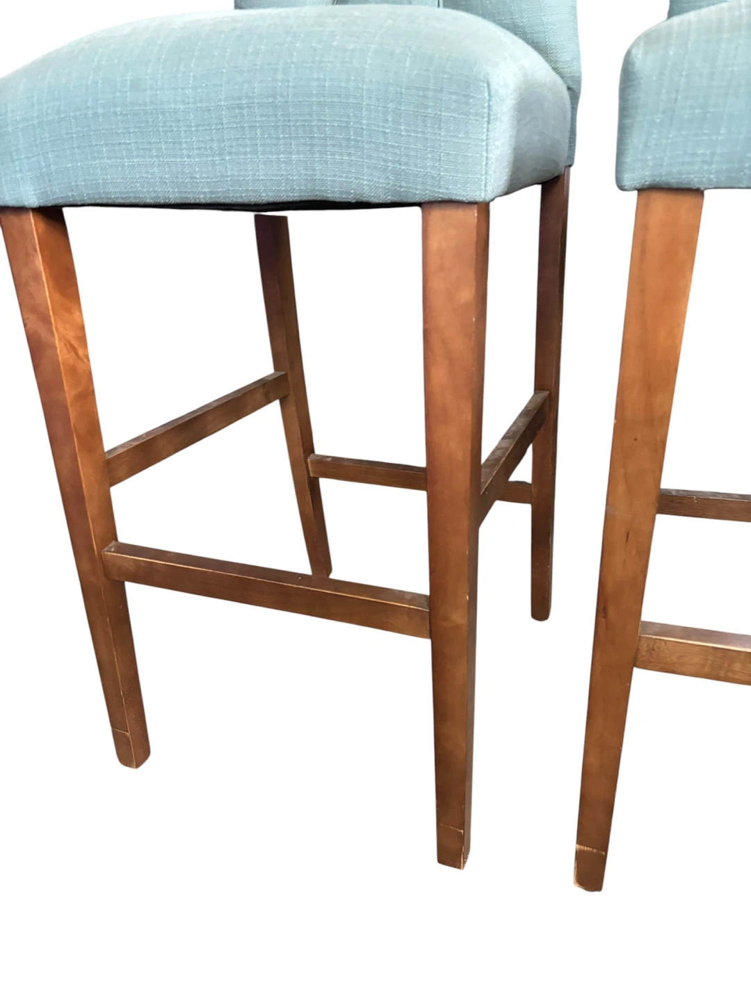 Set of 2 Tufted Bar Stools - photo 4