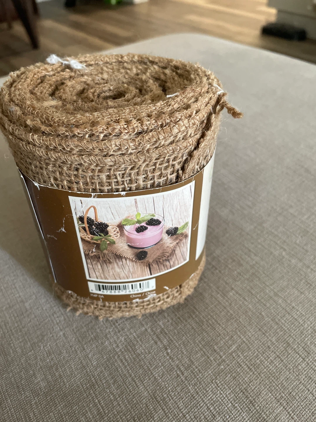 Burlap Garland 5in x 10yd - photo 3