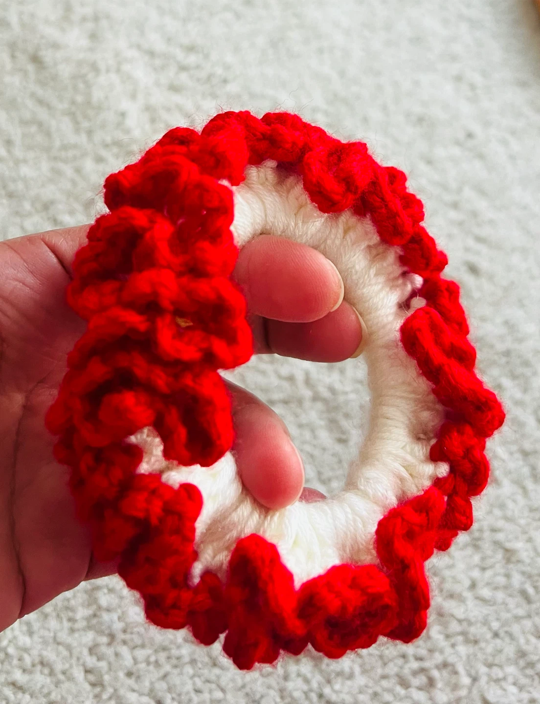 Handmade Crochet Scrunchies - Set of 9