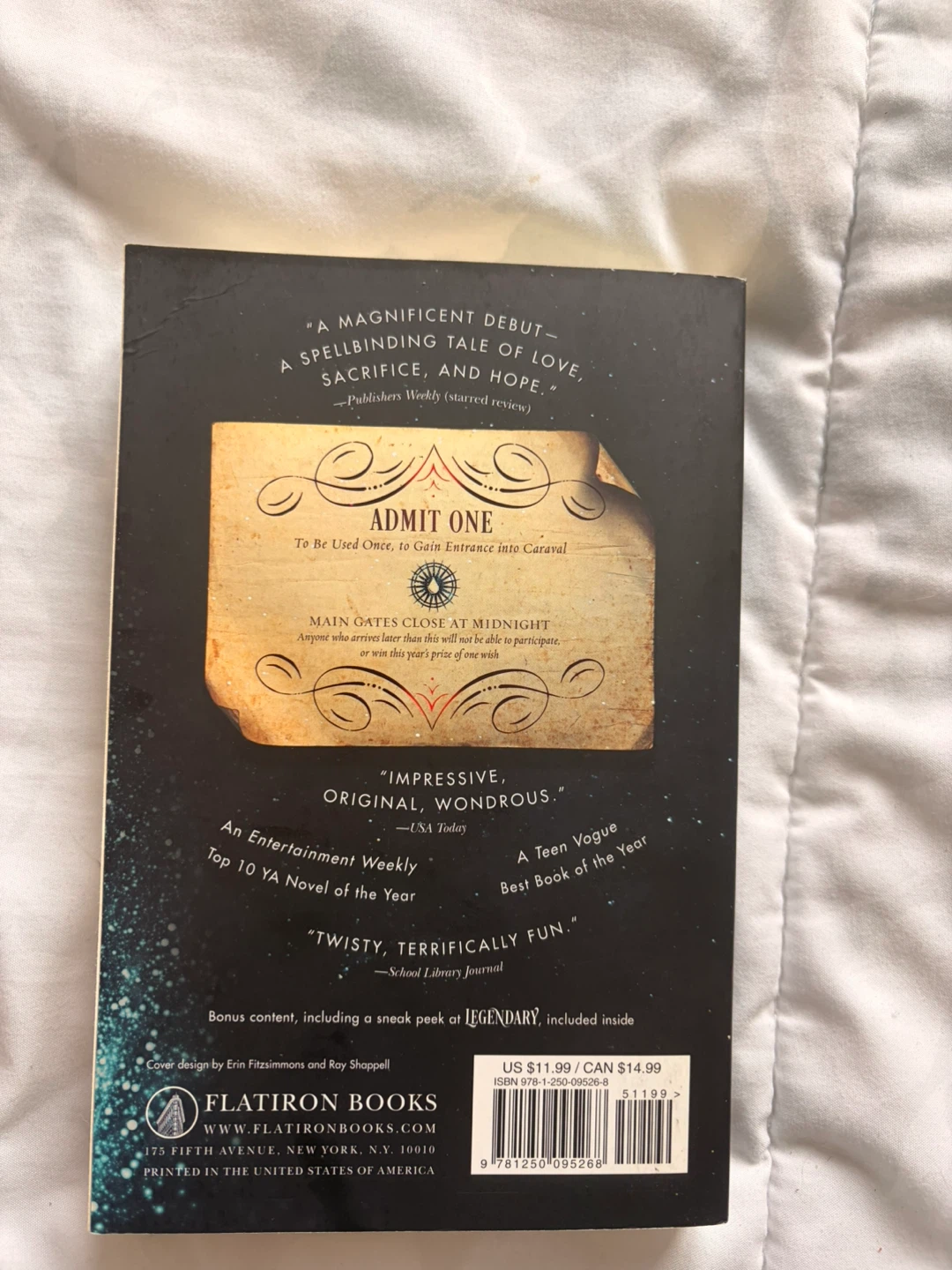 Caraval by Stephanie Garber Paperback - photo 2