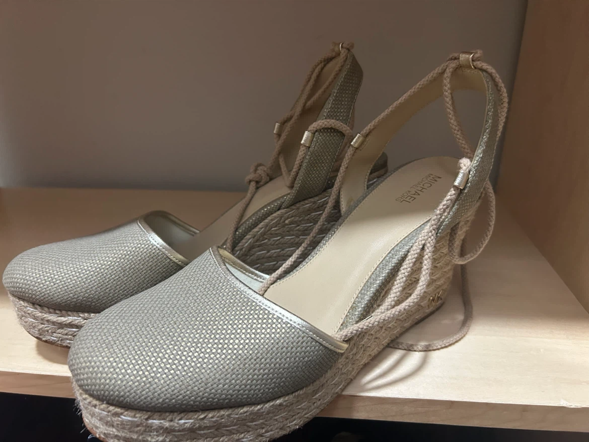 Michael Kors Espadrille Wedge Sandals