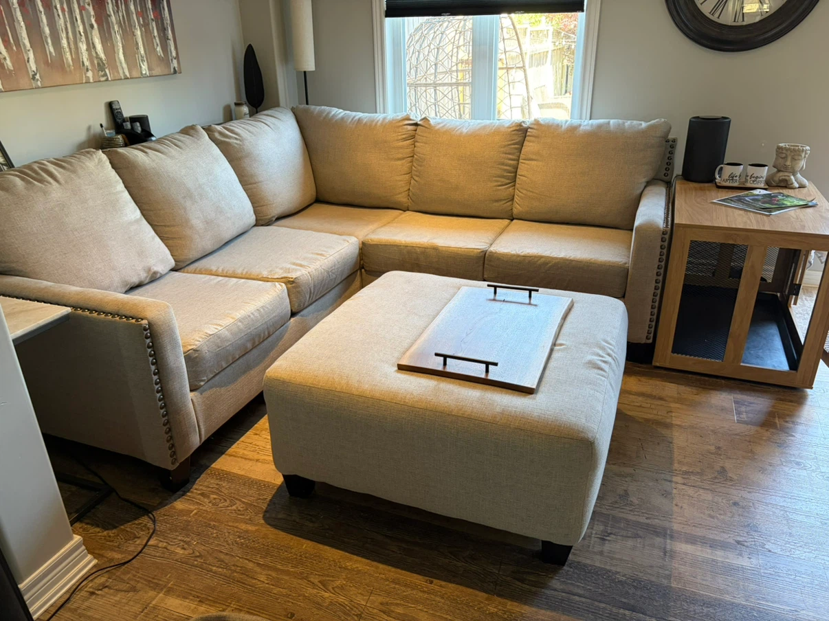 Sectional Sofa with Ottoman - photo 3