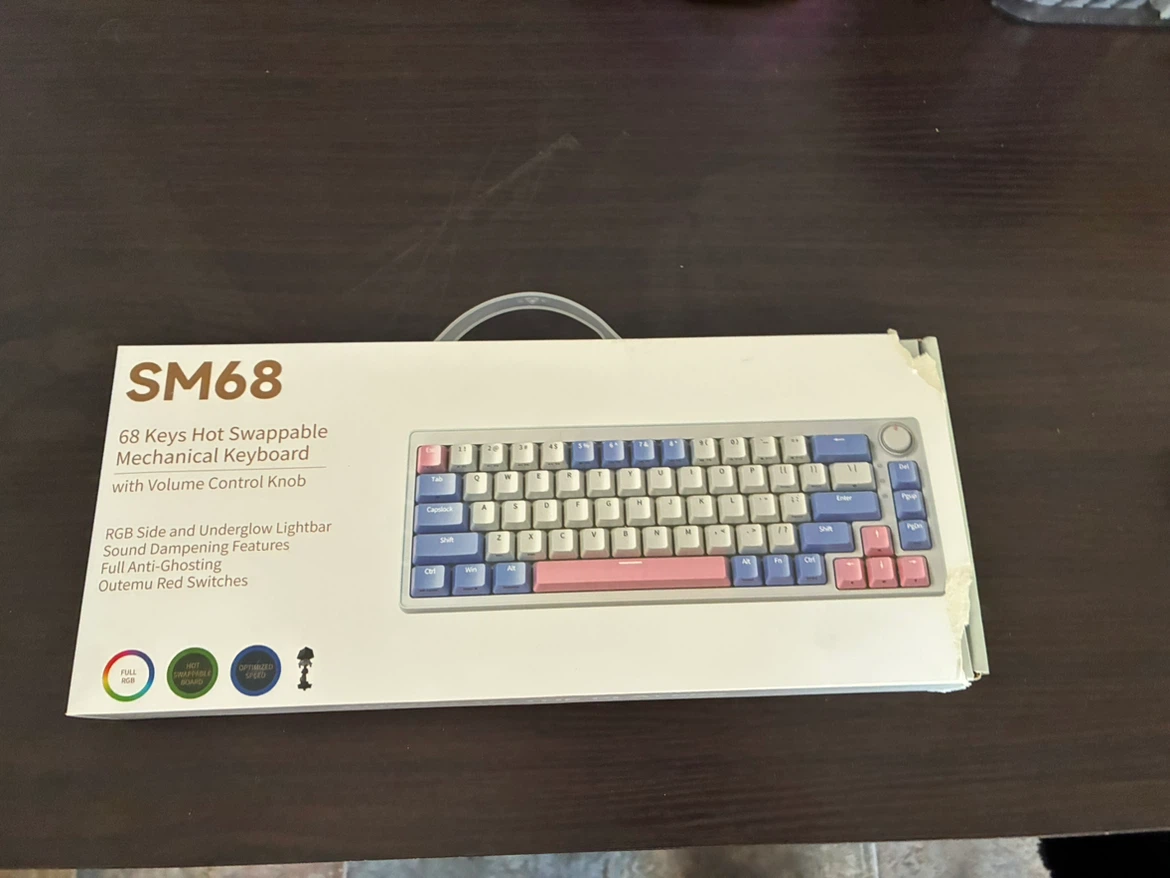 SAMA SM68 Wireless Mechanical Keyboard - Brand New / Open Box