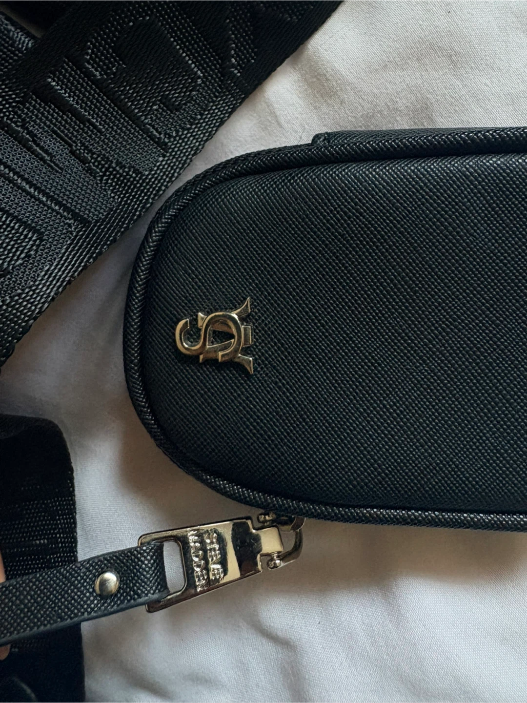 Steve Madden Black Handbag with Chain Strap and Coin Pouch - photo 2