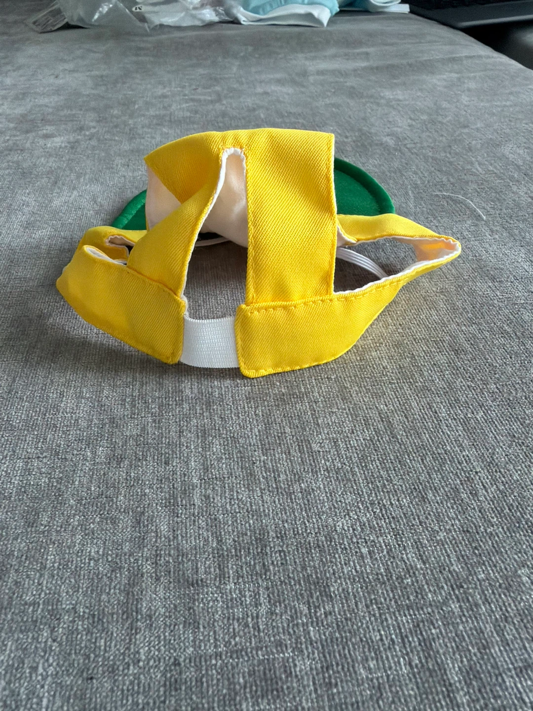 Cute Yellow and Green Pet Cap with Soccer Ball Detail - photo 3