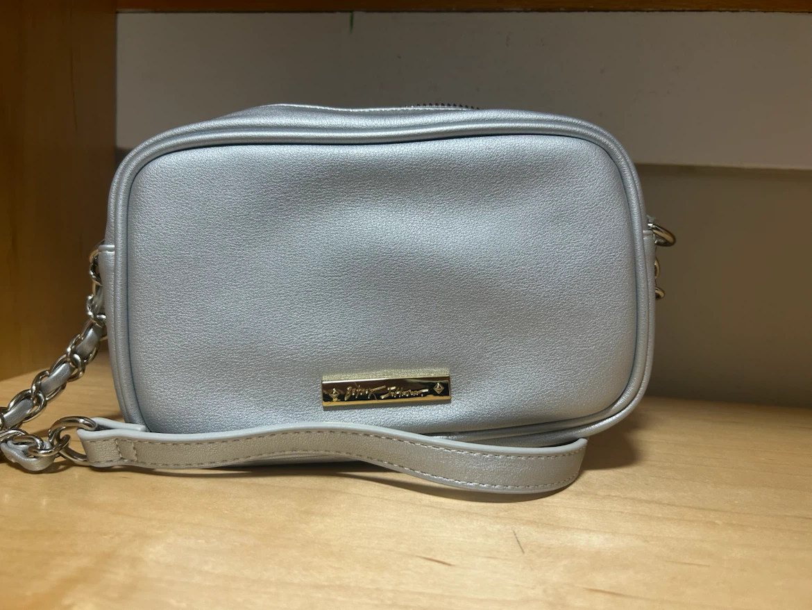Betsey Johnson Silver Diamond Card Crossbody Bag - photo 2