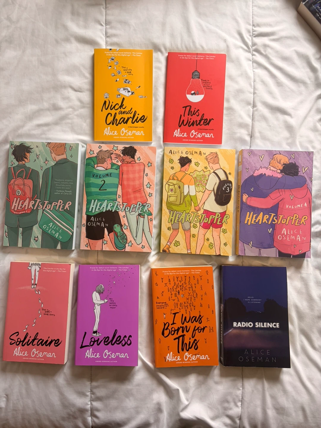 Heartstopper & Other Books by Alice Oseman