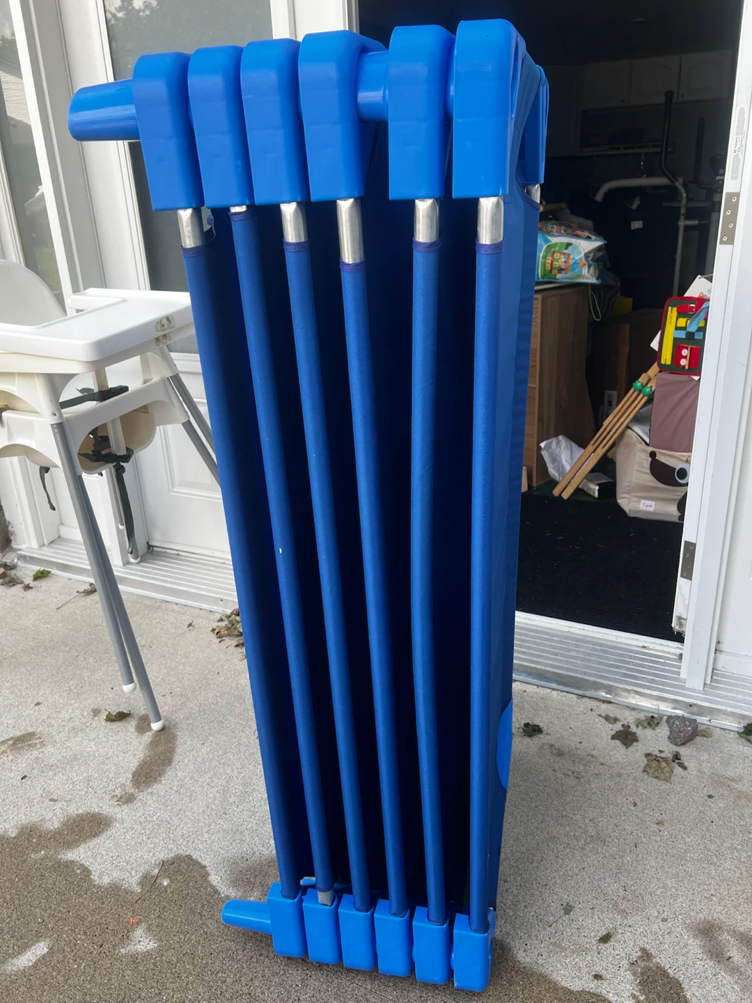 Blue Stacking Toddler Cots (Set of 6) - photo 3