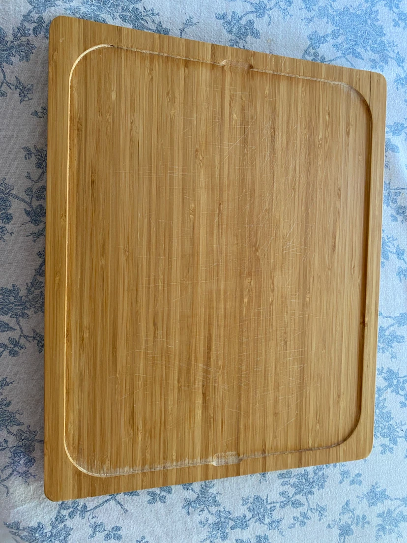 Bamboo Cutting Board with Colour-Coded Mats