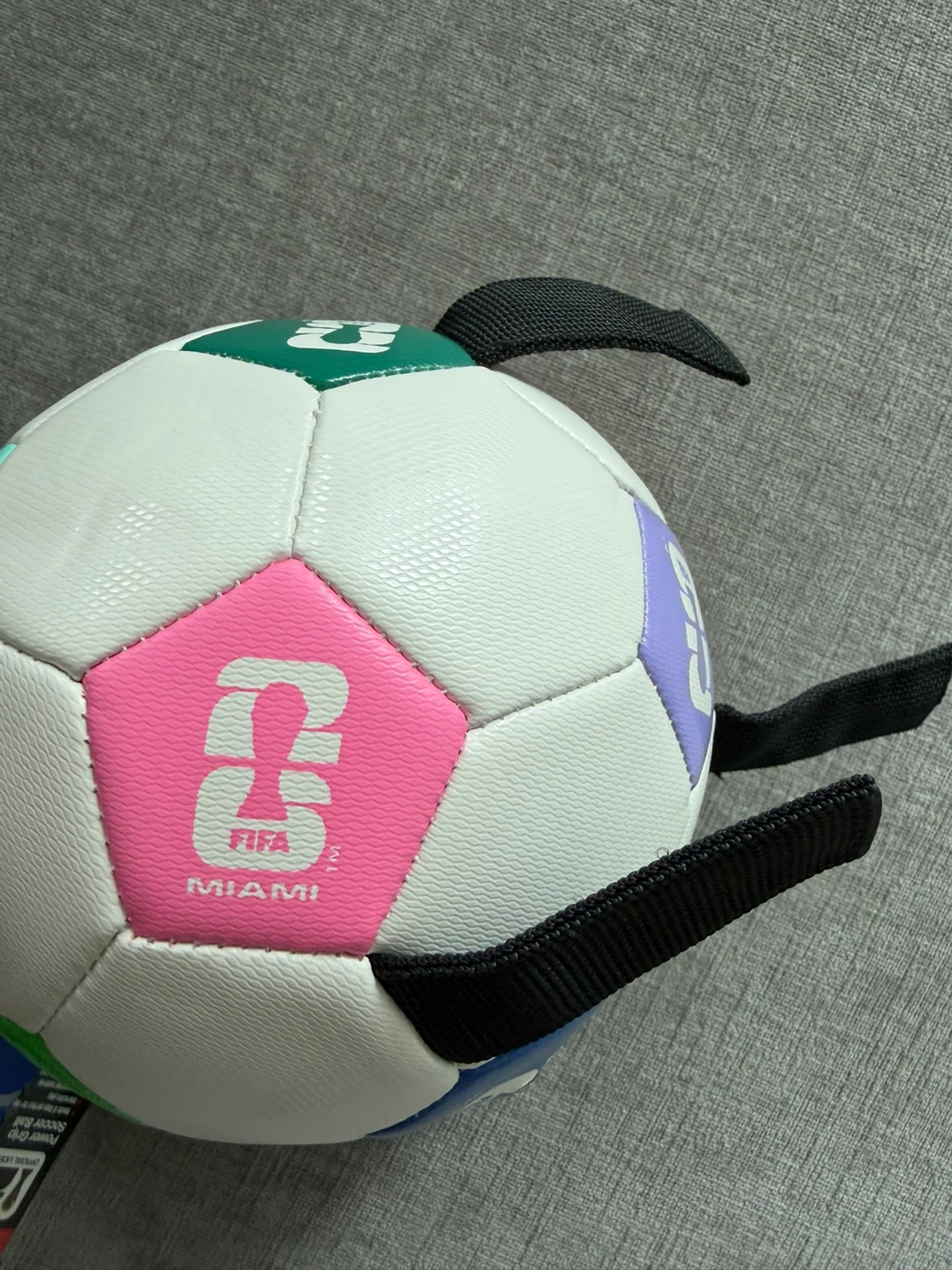 Official Licensed FIFA Power Grip Soccer Ball Dog Toy - photo 2