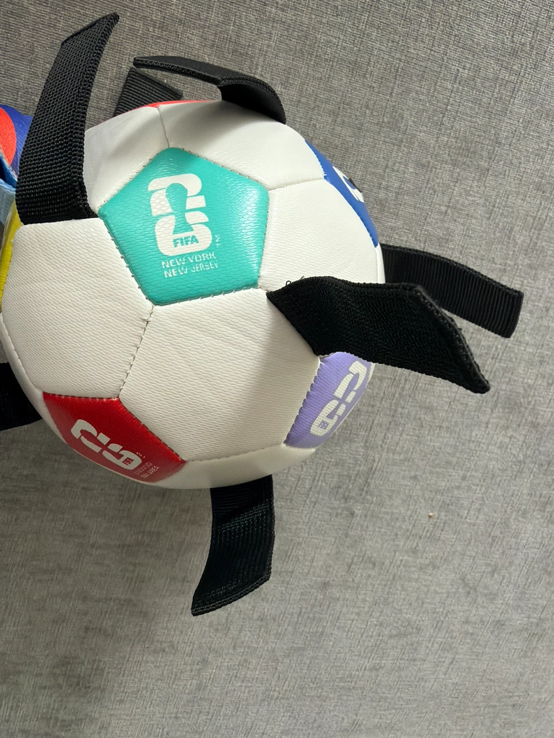 Official Licensed FIFA Power Grip Soccer Ball Dog Toy - photo 4